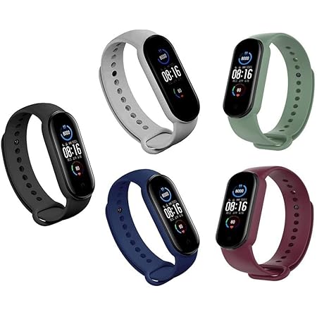 MIJOBS Strap For Xiaomi Mi Band 5 Mi Band 6 Mi Band 7