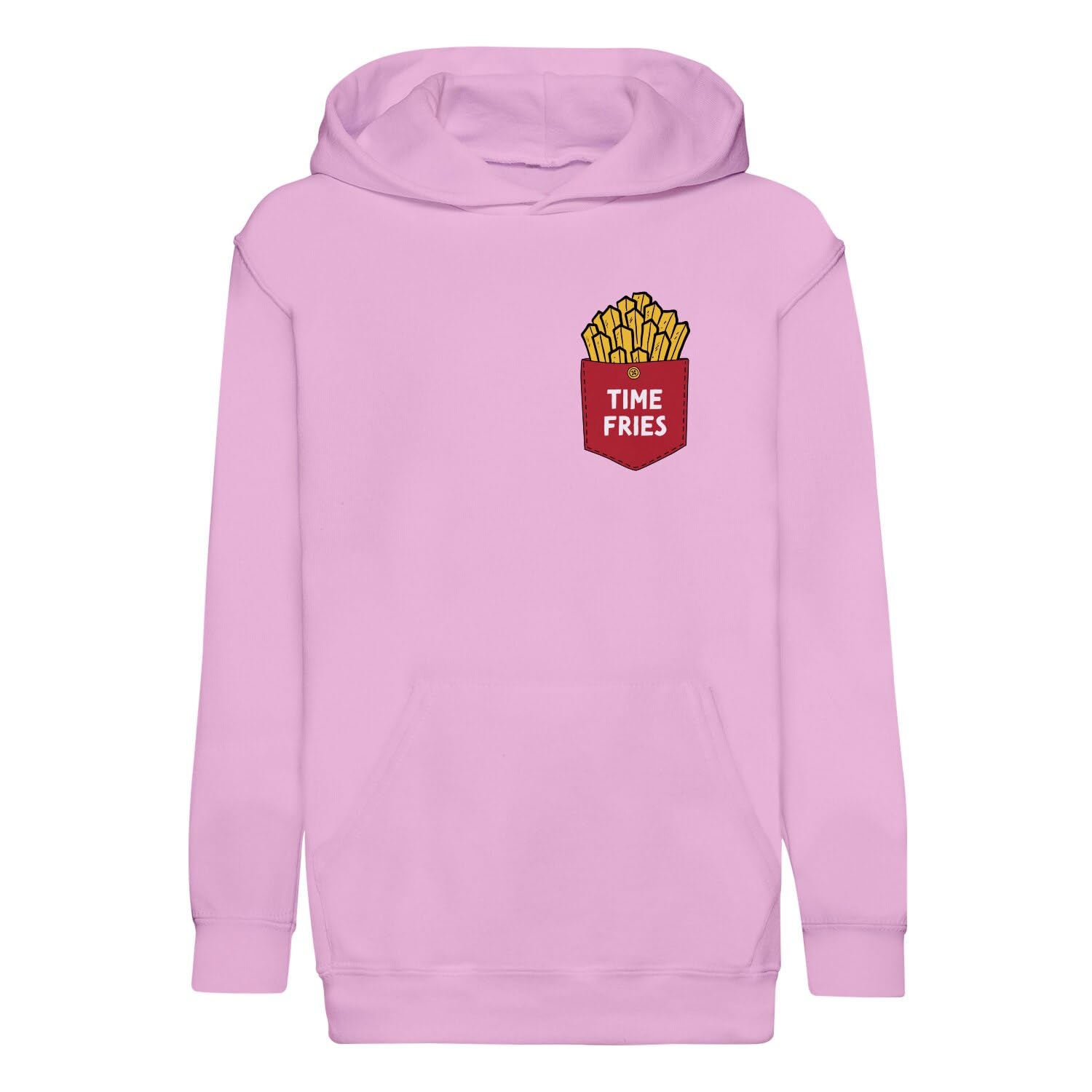 Sweat à capuche enfant Time Fries une idée cadeau originale et drôle - 4
