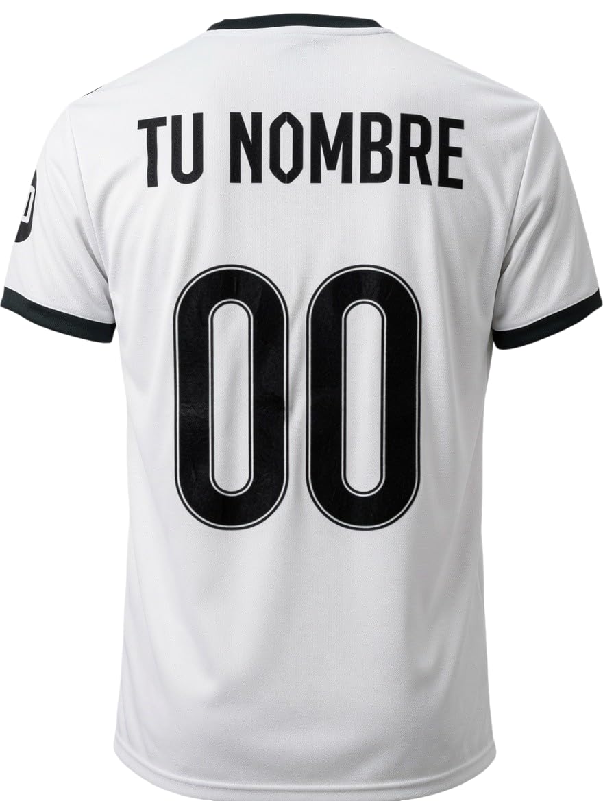 Real Madrid Camiseta 2026/2027 Personalizable – Nombre y Número Incluidos – Primera Equipación Blanca Oficial Hombre