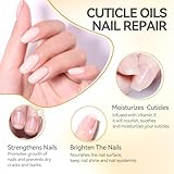 Nail Cuticle Oil for Damaged and Thin - Gelike EC Easy and Quick Absorb Cuticles Care Treatment - Natural Orange Smells for Women and Men Dry Damaged Thin Nails - Image 4