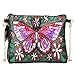 Diamantmalerkits für Kinder und Erwachsene Cross Body-Handtasche mit Kette 5D DIY-Strass Kunst Handwerk-Make-up-Schultertasche Schrankkorb-Organizer Und -Aufbewahrung (Multicolour, One Size)