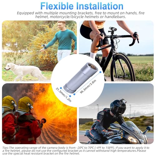 VSYSTO U5X Cámara 4K Impermeable para Bicicleta miniatura 2