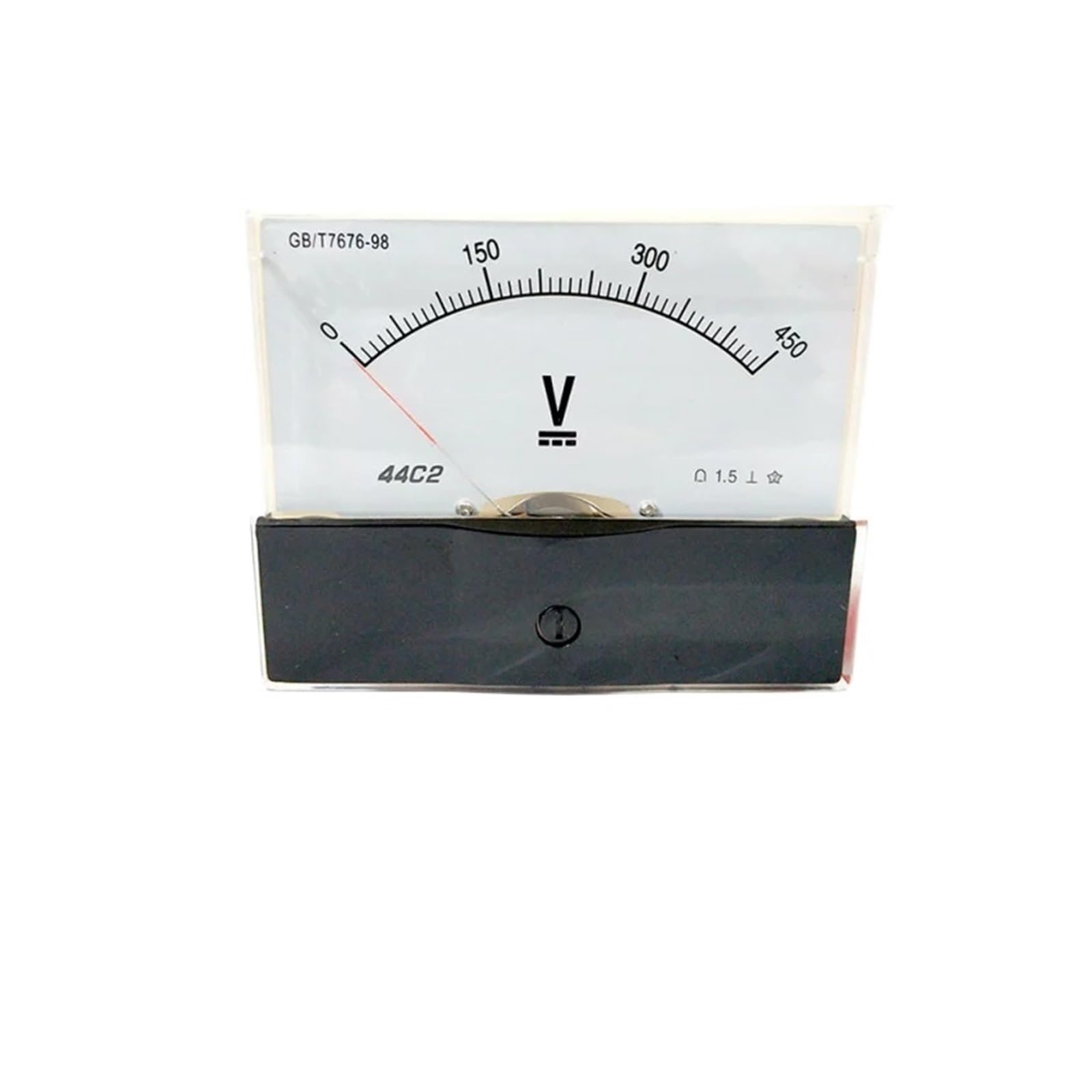 Voltmètre 44C2 DC 600V appareil de mesure analogique carré pour panneau - 4