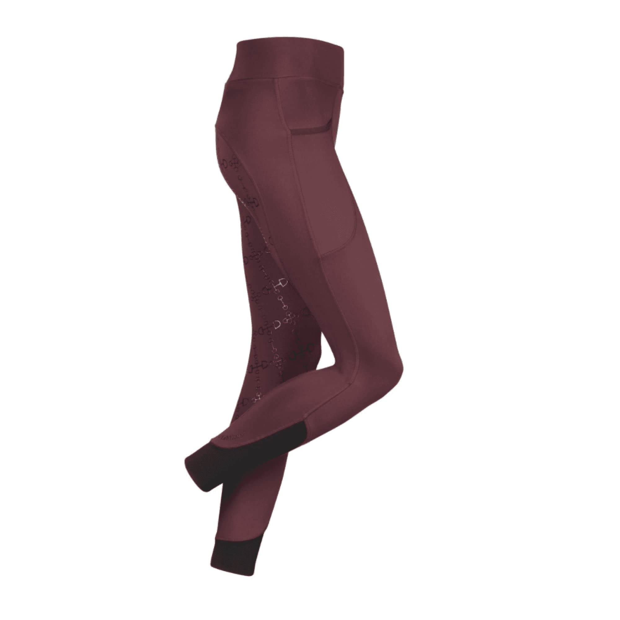 Lemieux Port Winter Activewear Seamless Pull On Breeches, 14