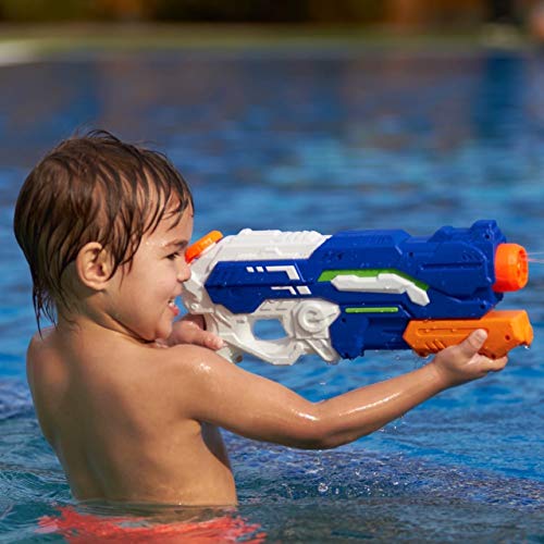 MeiGuiSha 2 Packs Squirt Gun for Kids with Long Range Shooting Water with High Capacity for Summer Swimming Pool Outdoor Fighting Party