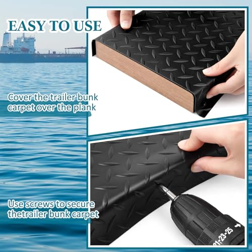 Tapis de rechange pour chargement de remorque de bateau d'extérieur - 4