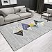 Produktbild ZCXBB Nordic Modernes marokkanisches geometrisches Muster Teppich Wohnzimmer Sofa Couchtisch Mat Room Schlafzimmer Bett Decke Heimrutschfeste Verschleißfeste Teppich/Mischung 1