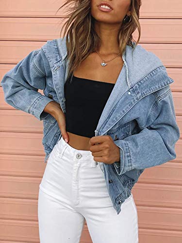 Women's Oversized Denim Jacket2