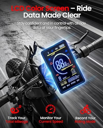 ADISTAR 16" Electric Bike,Peak 1500W,65 Miles Range,748.8Wh image 9