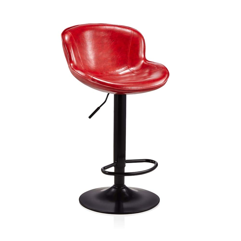 Tabouret de bar réglable en hauteur de 60 à 80 cm pour ajuster l'assise au comptoir de cuisine