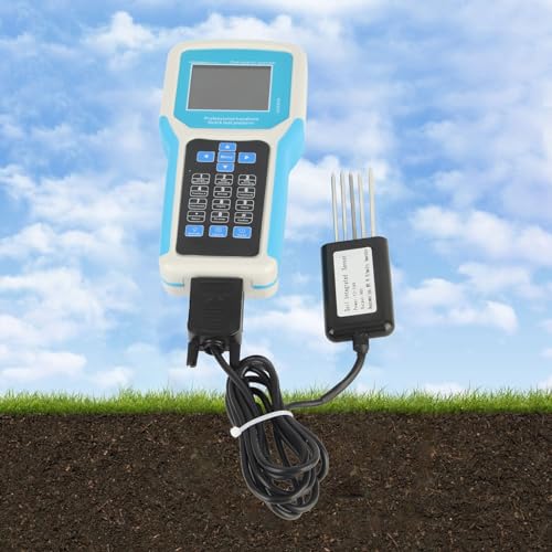 5 in 1 Soil Meter with 5 Probe, Tester, Soil Meter, Temperature, Conductivity, NPK, Nutrient Handheld Soil EC Meter for Gardeners, Composters, Saline Land, Farmers - Image 9