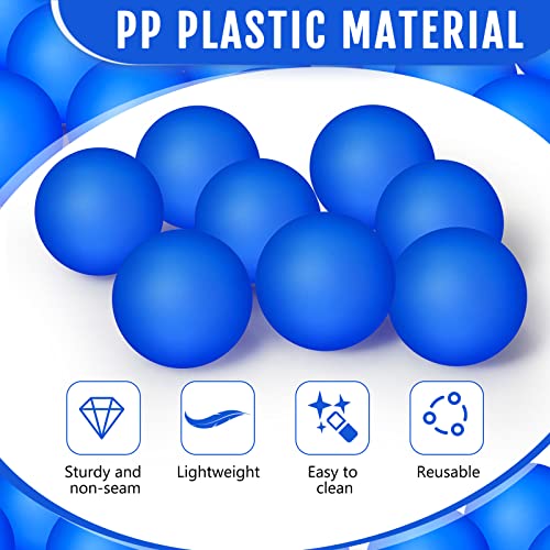 image for Hanaive 100 Pack Table Tennis Balls Multi Colored 40mm Plastic Balls B