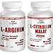 Produktbild C.P. Sports 100% Arginin + C.P. Sports 100% L-Citrullin Malat KOMBI-Angebot, Kapseln oder Pulver, hochwertige Aminosäuren, hochdosiert, geeignet als Nahrungsergänzung für Bodybuilding und Fitness