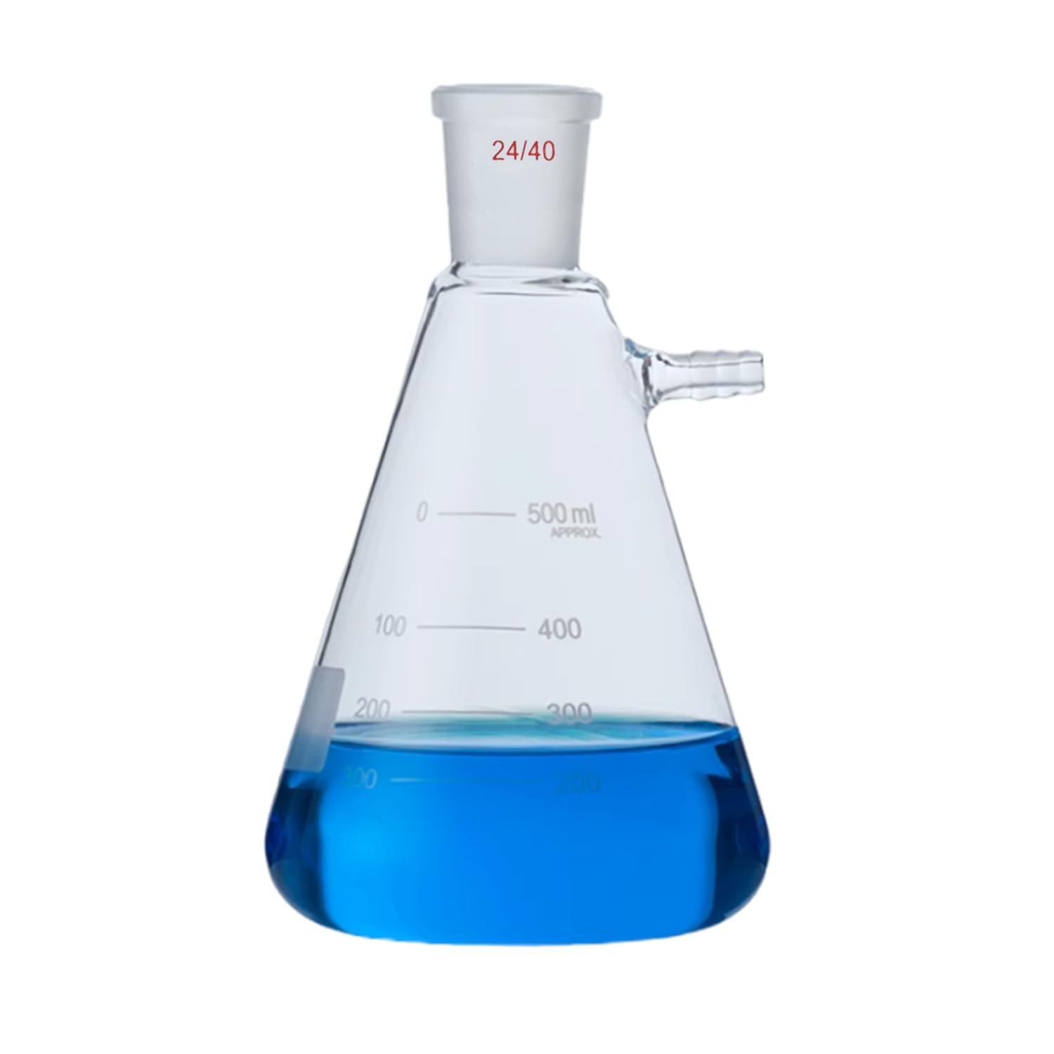 500ml,24/40,Glass Filtering Flask,Lab Filtration Bottle,New Glassware