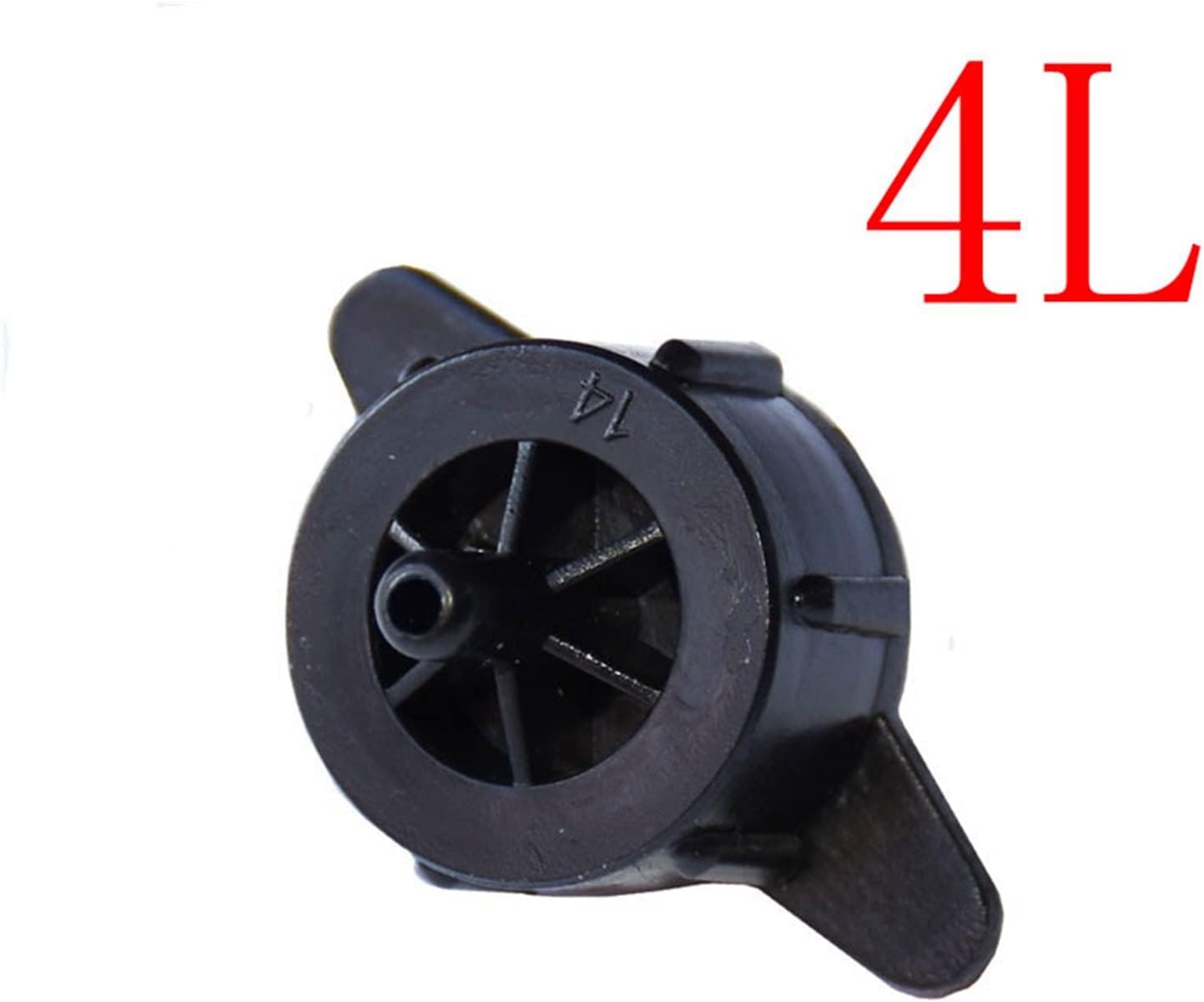 Spray Water Connection 4L Dripper 2L Dripper 8L Drip Irrigation Accessories Arrow Dripper Accessories Gardening Water Flow Regulator 60 Pcs (Color : 4L, Diameter : 1/4'')