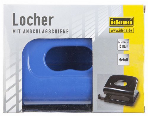 Idena 300908 - Perforatrice con guida di arresto