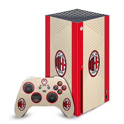Autocollant Xbox Series X AC Milan skin vinyle protection manette