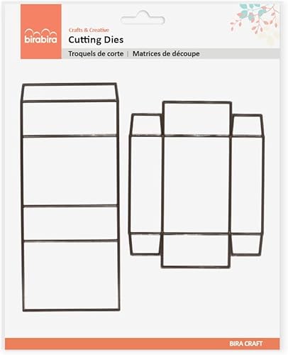 Miniatura 10 de Bira Craft Boxes - Troqueles de corte, plantillas de troqueles de corte, diseños surtidos (bolsa de regalo)