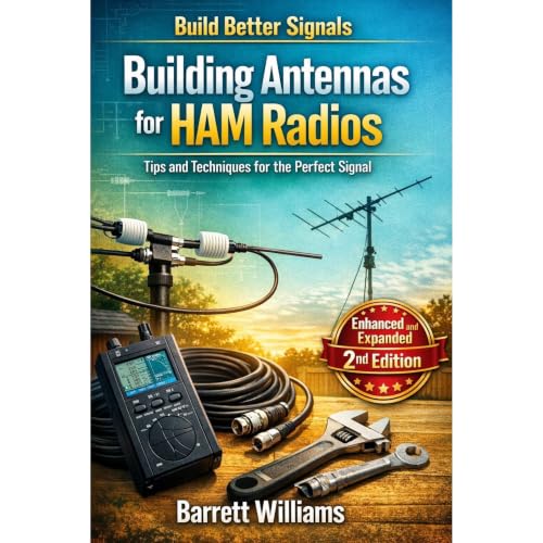 Building Antennas for HAM Radios Audiobook By Barrett Williams cover art