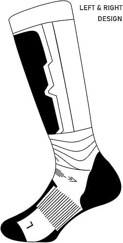 Miniatura 5 de Paquete de 3 calcetines de esquí de lana merino para esquí, snowboard, invierno térmico