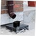 WHAMVOX Bend Angle Downspout Fitting Alloy Elbow Connector for Rainwater Drainage and Easy to Install Gutter Adapter for Standard Downspout Systems