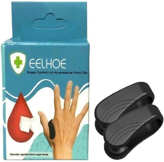 Drasti Impex Sugar Control Li4 Acupressure Point Clip, Hand Pressure Massage Clip (1 Pc/Mix Color) (1)