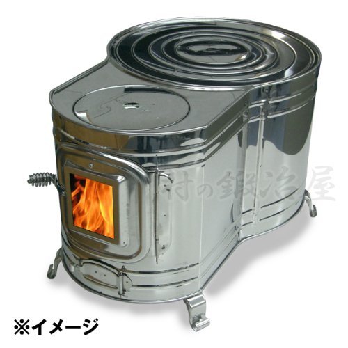 Amazon.co.jp: ホンマ製作所 ステンレス時計型薪ストーブ ガラス