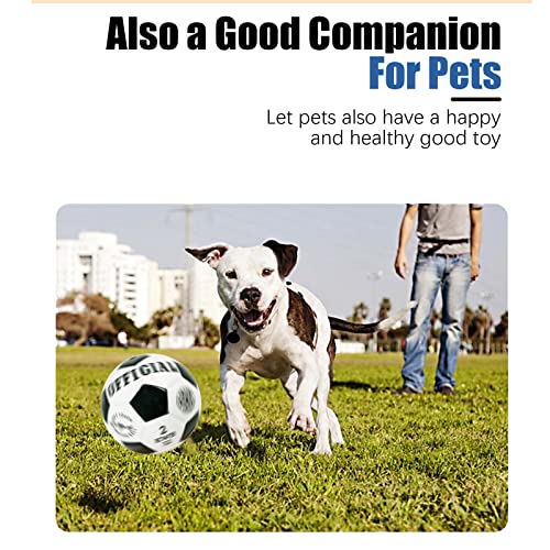 Gkk Soccer Ball Size 2 For Kids Toddler Traditional Soccer Balls For Recreation, Practice, Kids Gift Classic Soccer Training Ball With Air Needle For Outdoor & Indoor Match Or Game #TOP3