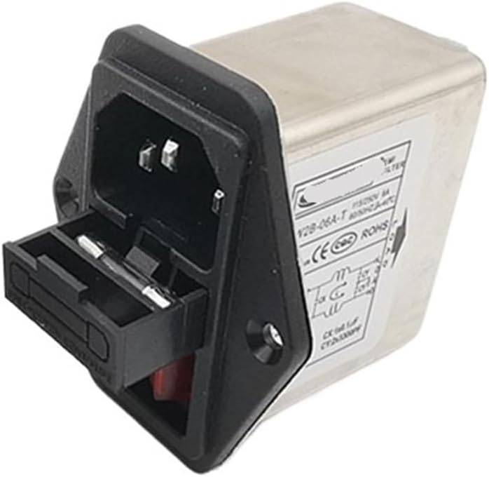 Multi-Function Socket Power Filter CW2C-03A-T CW2B-10A 6A electromagnetic Anti-Interference(CW2B-06A-T with lamp)