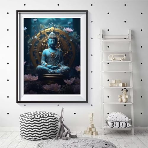 Bouddha diamant painting 5D pour créer un salon zen et relaxant