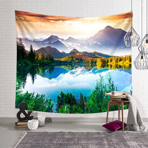 Tenture murale pour salon qui transforme les murs vides - 4