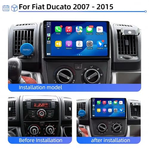 Autoradio 2 DIN Dodge Ram 1500 2500 Android Auto GPS CarPlay 4 Nuclear 2
