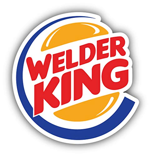 Welder King Vinyl Sticker Car Bumper Decal
