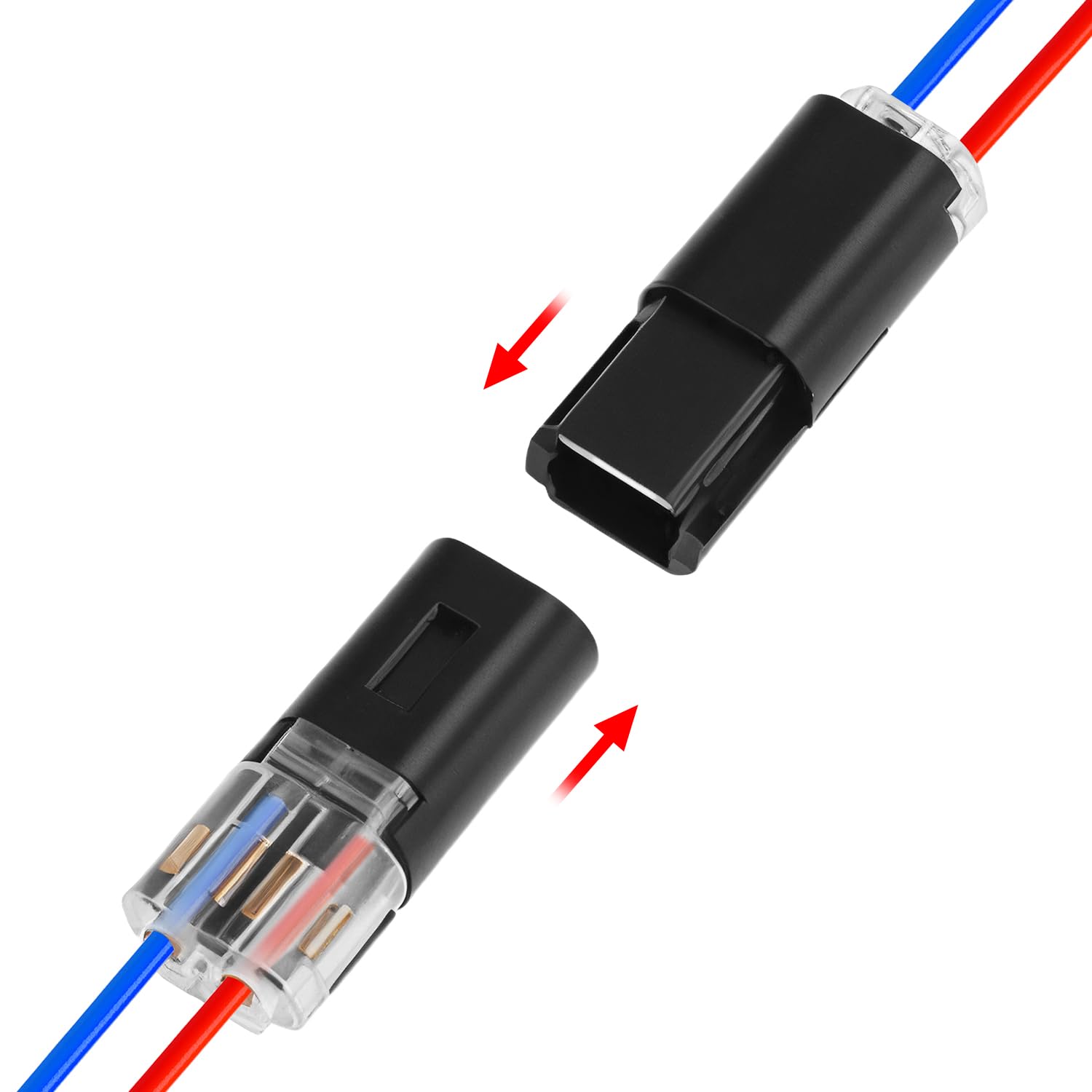 Connecteur adaptateur de fil rapide JST SM, 10 paires, 10cm de Long, 2 broches mâle à femelle