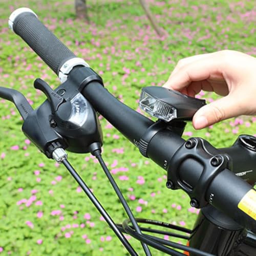 Luces para bicicleta compactas Amosfun contra lluvia y oscuridad con luces LED USB 5