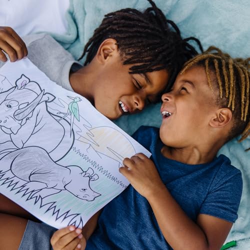 Melissa & Doug Jumbo 50-Page Kids' Coloring Pads 3-Pack - Animals, Vehicles, and Multi-Themed - FSC Certified - image 5