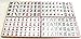 Chinese Numbered X-Large Tiles Mahjong Set. 144 Tiles 1.5 