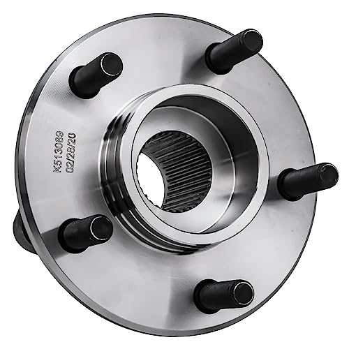 Image of Detroit Axle - Pair Rear Wheel Bearing Hubs for 1997 1999 2000 2001 Plymouth Prowler 2001 2002 Chrysler Prowler, 2 Driver and Passanger Side Wheel Bearing and Hubs Assembly Replacement