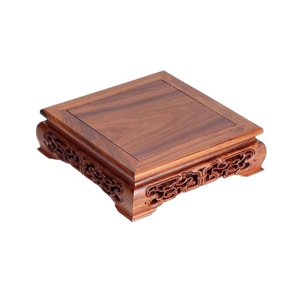 Bonsai-Basis Quadratischer, ausgehöhlter Bonsai-Präsentationssockel(Klein)