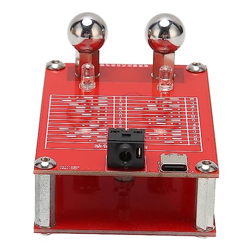 Image of Morse Code Telegraph Key, Automatic Telegraph Key with Magnet Fixed Base, Standard 3.5mm Output, CW Automatic, for Physical Teaching, Morse Code Communication