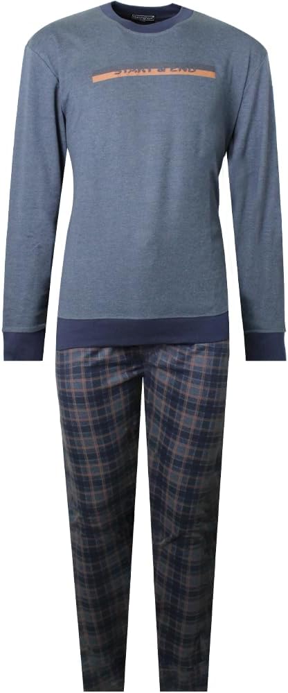 Pigiama Ragazzo interlock 2 bottoni