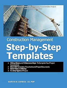 Paperback Construction Management Step-by-Step Templates Book