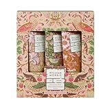 William Morris At Home Hand Cream Gift Set for Her, Luxury Travel Size 3 x 30ml, Iceland 1871 Scented Hand Care with Shea Butter, Vitamin E, Vegan and Cruelty Friendly, Beauty Self-Care