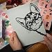 Cat Pop Up Card by DEVINE Popup Cards w/envelope (8