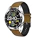 2021 Fashion Full Circle Touch Screen Smart Watch Hombre IP68 Impermeable Deportes Fitness Watch Men's Luxury Smart Watch,C