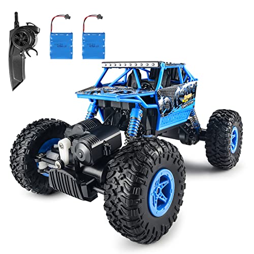 Product Image of the SZJJX Remote Control Car 2.4Ghz RC Cars 4WD Powerful All Terrains RC Rock...
