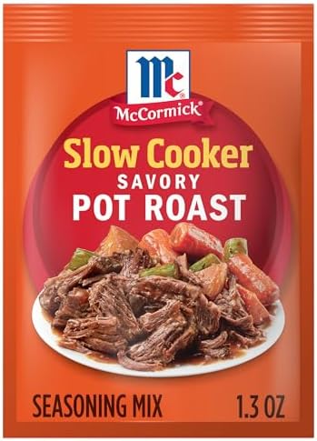 McCormick, Slow Cooker Savory Pot Roast Seasoning Mix, 1.3 Oz (Pack of 1)