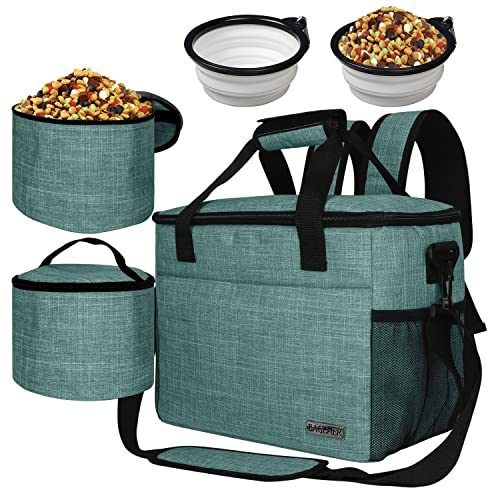 BAGLHER Hunde-Reisetasche, Haustier-Zubehör, Aufbewahrungstasche 5-teiliges Set Cover