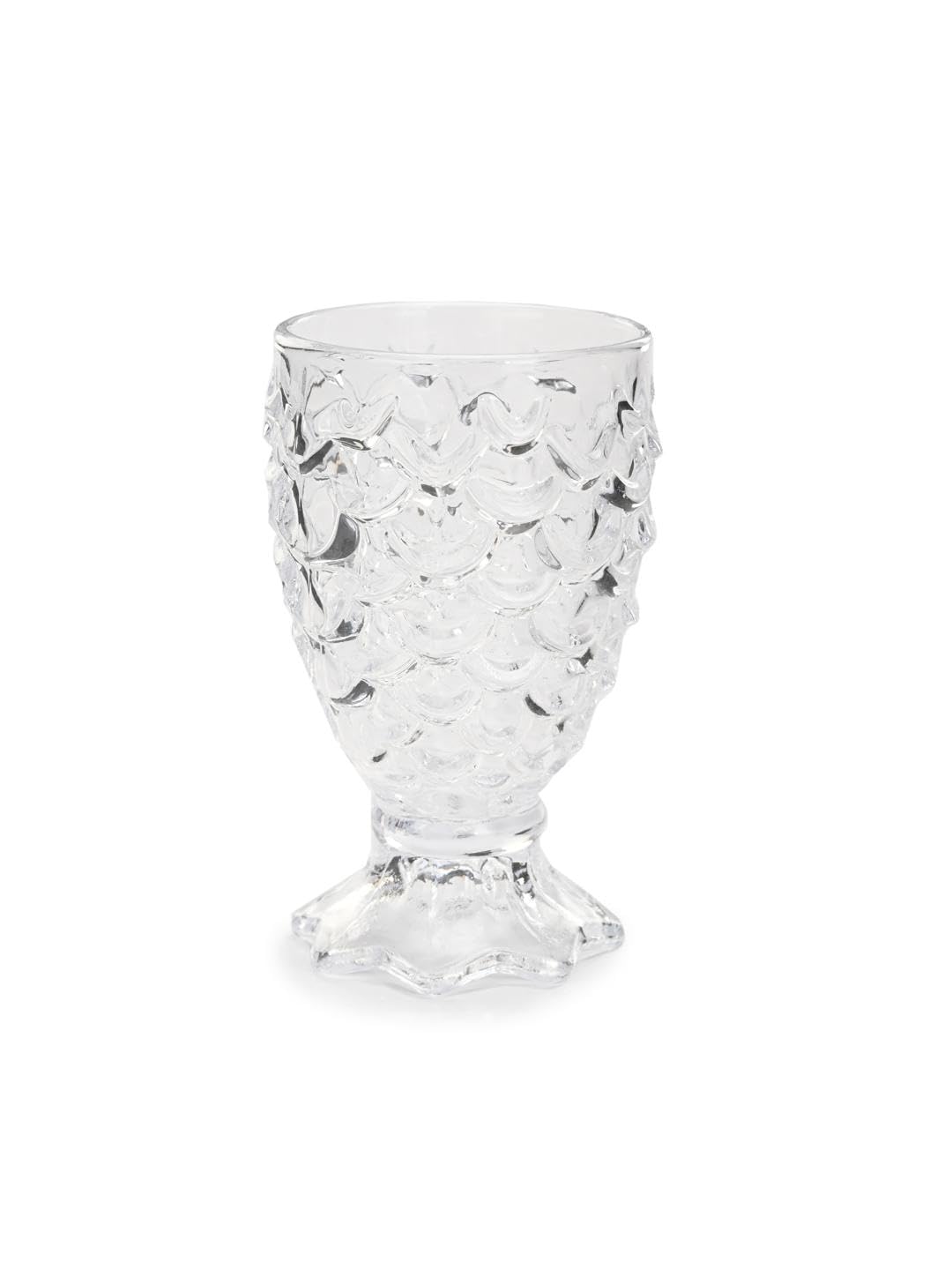 AFAST Party Perfect Glasses for Water, Juice, Cocktails, Cold Drinks, Lemon Tea and Other Drinking Beverages, Glass, Clear, Pack of 6, 7 X 6 X 11 CM- T5 4