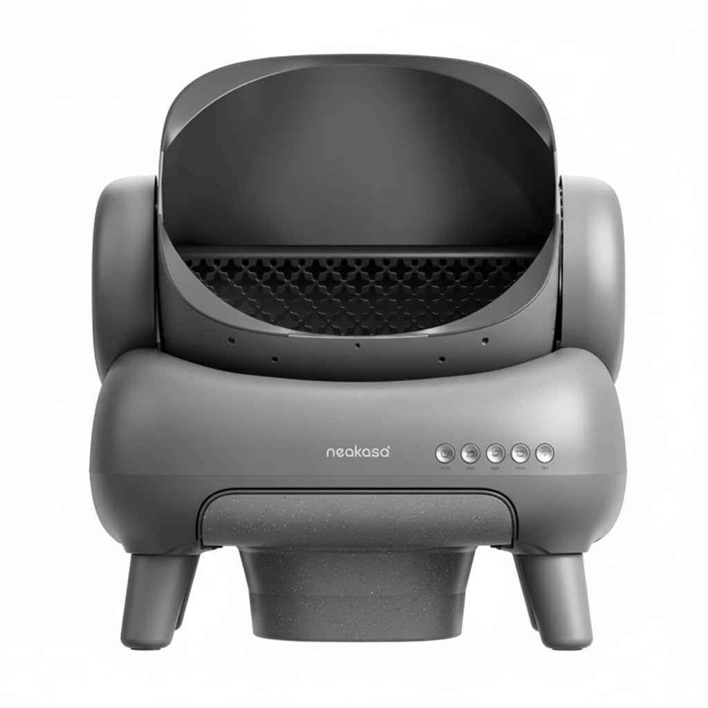 Aloewxx Cat Litter Mat-Litter Box Mat for Kitty, EVA Honeycomb Double Layer Design, Urine & Waterproof Scatter Control, Less Waste, Easier to Clean,Non Slip, Gray